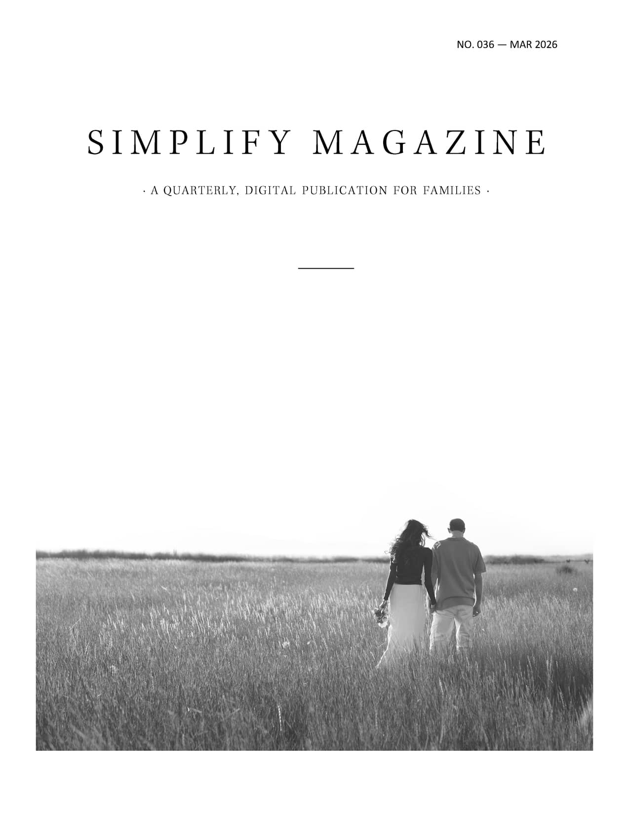 Simplify Magazine Issue 36 - The Simplicity Issue